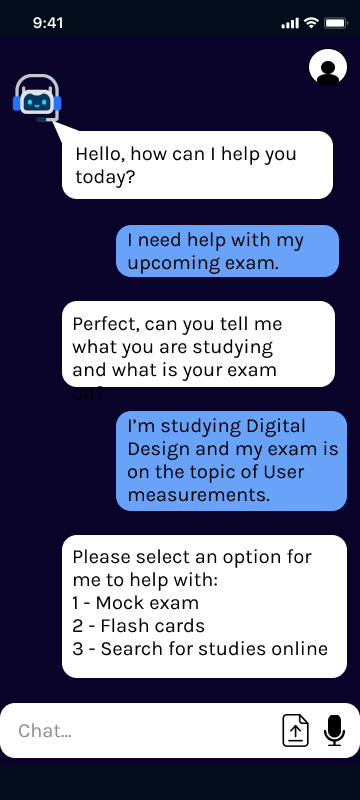 5th page of study bot